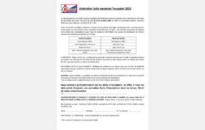 Animation vacances de le Toussaint les 24 et 25 octobre 2022.