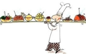 Buffet campagnard et animations