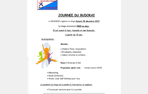 Stage adulte Noël 2019