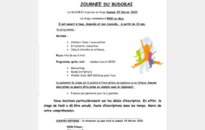 Stage adulte février 2020