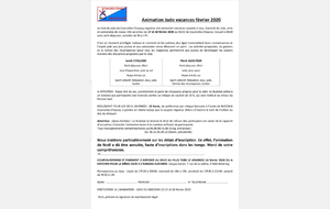 Stage enfant février 2020