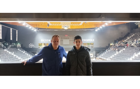 19 décembre 2021 Ewan Sturges fait une belle prestation au tournoi international excellence Cadets de Dijon