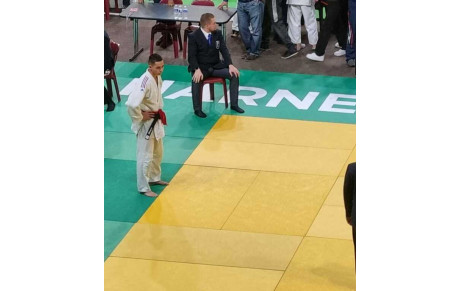 Ewan Sturges au tournoi international de la ville de Harnes le 12 novembre 2022