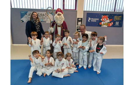 St Nicolas de passage au Budokaï !